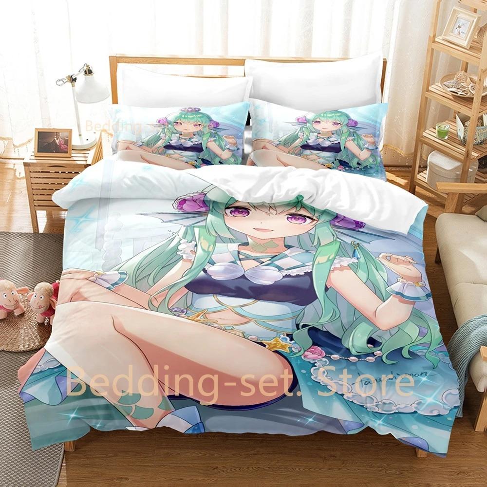 Finana Ryugu Bedding Set Single Twin Full Queen King Size Bed Set Adult Kid Bedroom Duvetcover Sets 3D Anime Bed Sheet Set