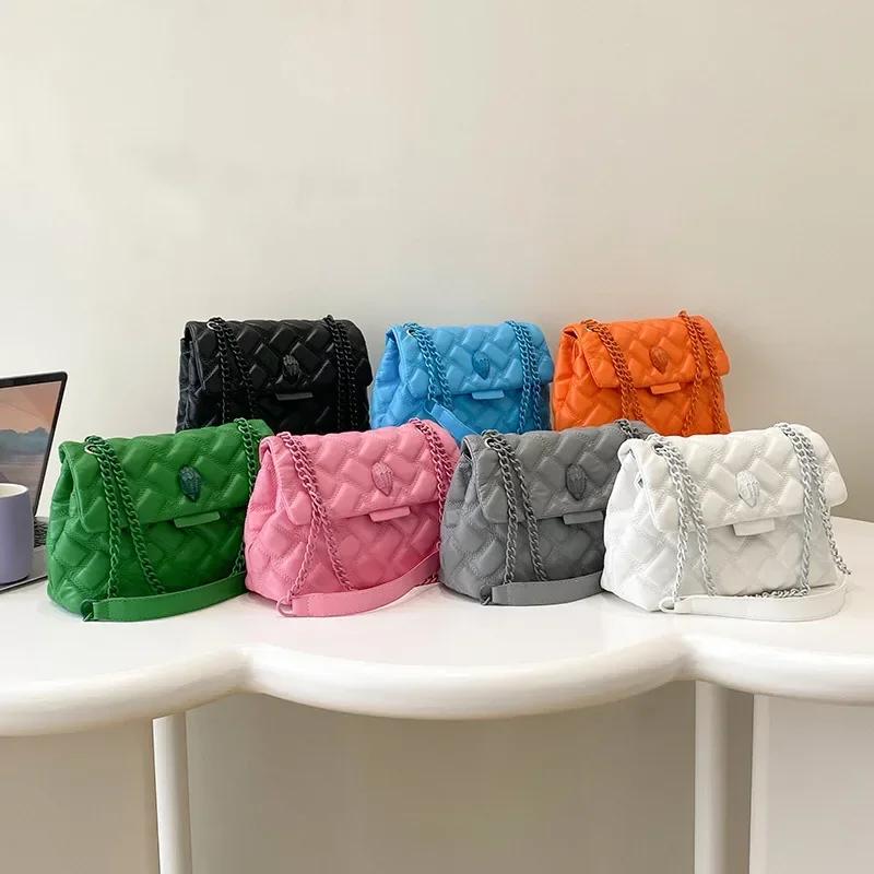 Designer luxury women's shoulder bag with wallets plutonium leather crossbody bag retro style ladies bags
