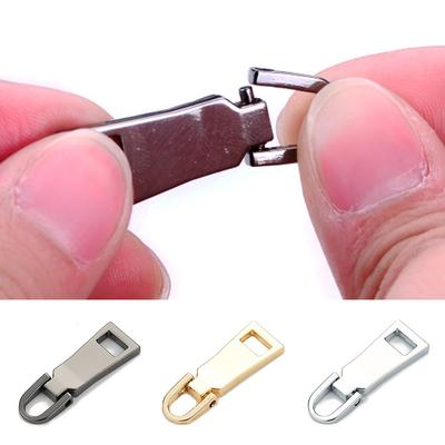 1Pc 8# 5# 3# Detachable Metal Zipper Pullers for Zipper Sliders Head Zippers Repair for Backpack Coat Tab DIY Sewing Accessories