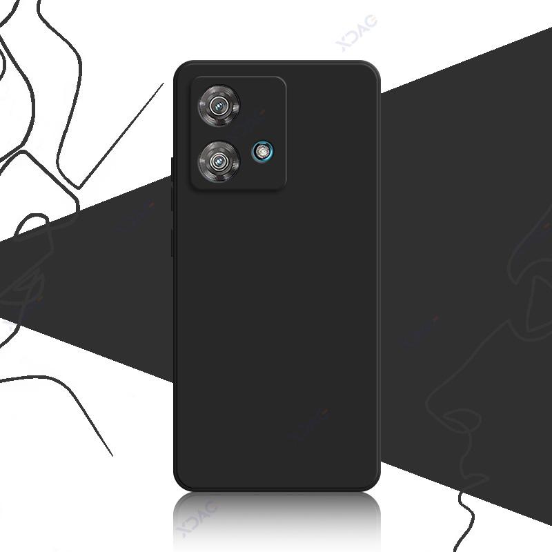 

Чехлы для мобильных телефонов Motorola Edge 40 Neo MotoEdge40Neo 5G 6,55 360 мягкие роскошные квадратные жидкие силиконовые чехлы Shield Moto Edge 40 Neo 5G чёрный