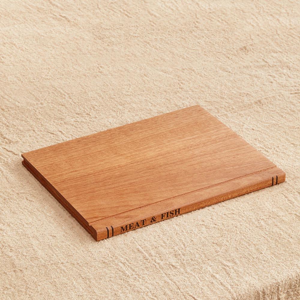 1/3 Pieces Multi-Functional Wooden Cutting Board Thickened Serving Board Chopping Board  Restaurant