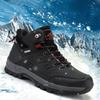 New Winter Men's Boots Fur Warm Snow Boots Men Winter Boots Work Shoes Men waterproof Ankle Boots Outdoor Men's Sneakers Footwear