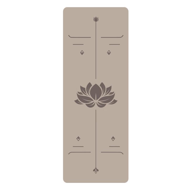 Mi Lan 5mm PU Yoga Mat with Posture Lines