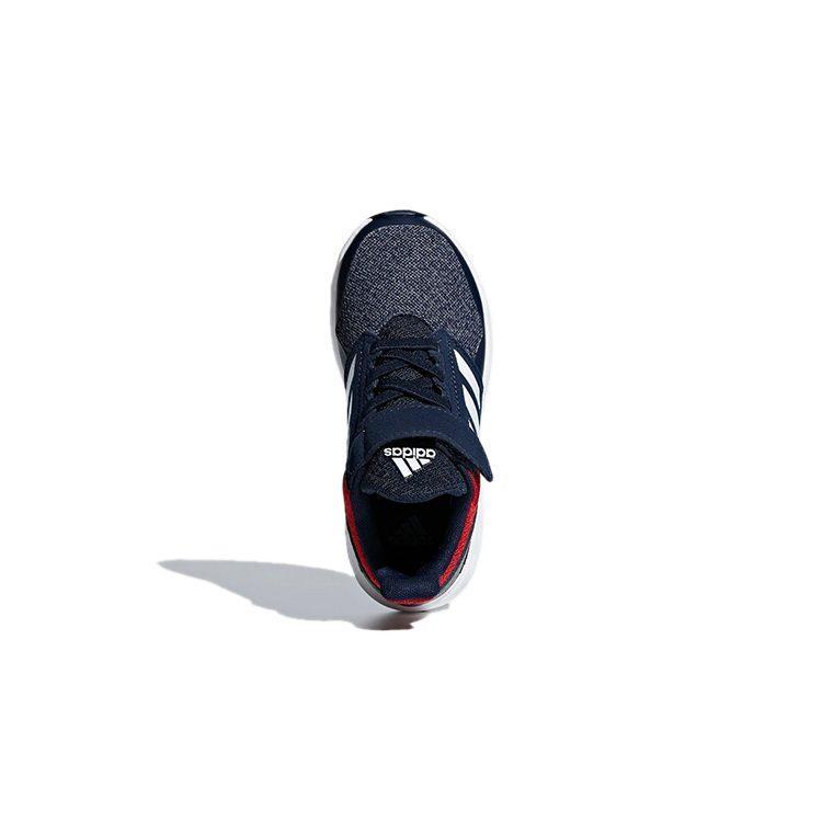 adidas Fortafaito El Fabric Slip Resistant Abrasion Resistant Low Top Kids' Running Shoes Blue White Red Kids' F34122