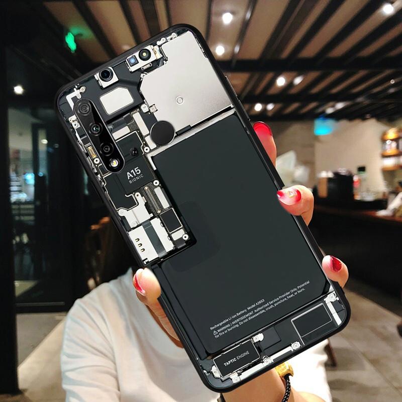 Baterie Obvodová deska Pouzdro na telefon Huawei P50 Pro P30 P40 Lite P40Pro P20 lite Mate 20 Pro Nova Y70 Y90 9 SE P Smart Funda