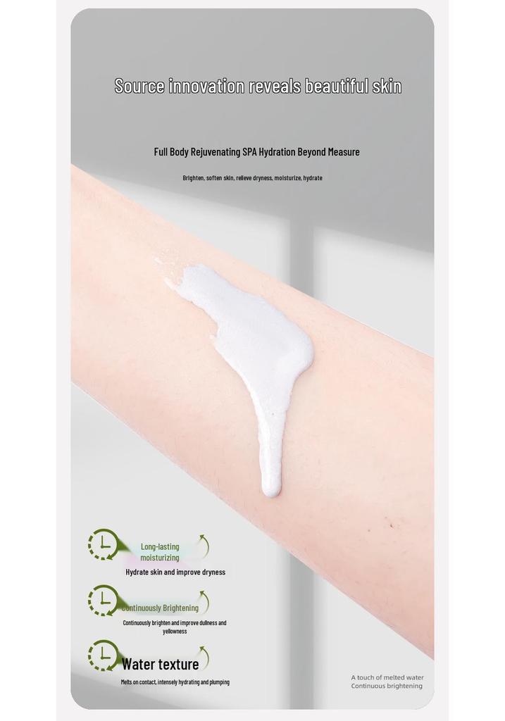 Niacinamide Body Lotion: Brightens, Moisturizes, Hydrates, Refreshing, Non-Sticky.