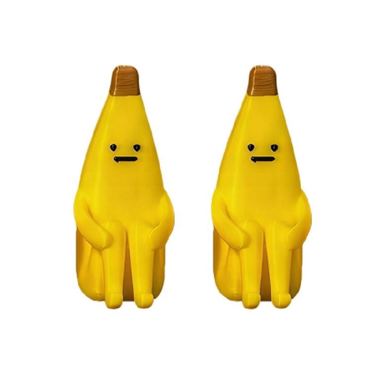 

3D Printed Banana Figurines Banana Statue Table Ornament Home Decors Collectibles Figurines Birthday Gift for Women Men 1