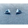 Front Fog Lamp Light Cover Trim For Nissan Rogue X-Trail -25 Chrome Style B