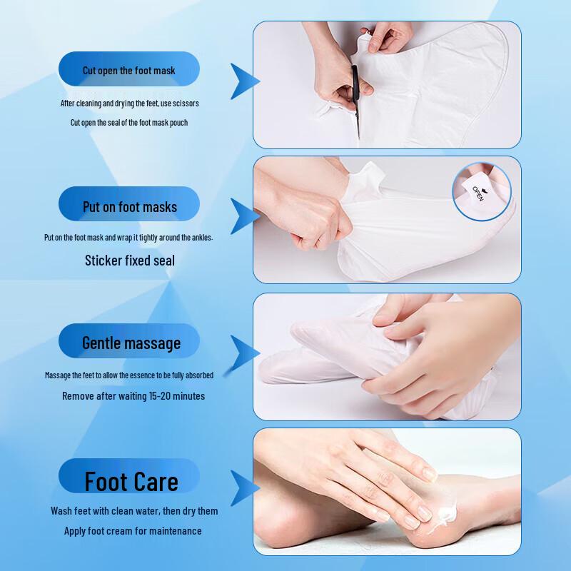 Vaseline Intensive Repair Foot Mask Set