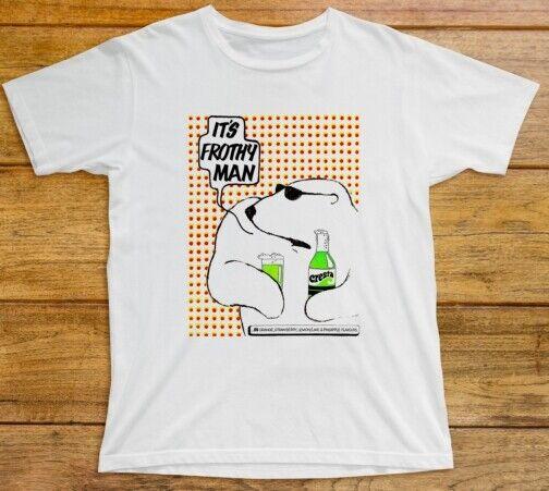 Cresta T Shirt 1025 It's Frothy Man Fruity 70s Soft Drink Polar Bear Panda Pops