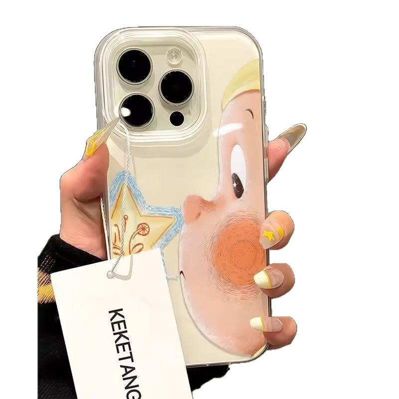 Single Layer Star Villain for IPhone16pomax for Apple 15pr Mobile Phone Case 14 New Style 13 Cartoon 12