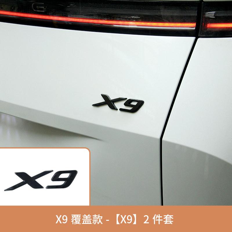 For XPEGN G6 G9 X9 Xiao Peng Blackout Car Emblem Cover Trim Sticker Decorative Accessories For Auto Front Rear Badge Emblem