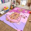 Playful Pink area large size rug for Kids' Rooms or Nurseries carpet for home sofa bedroom, gift mat