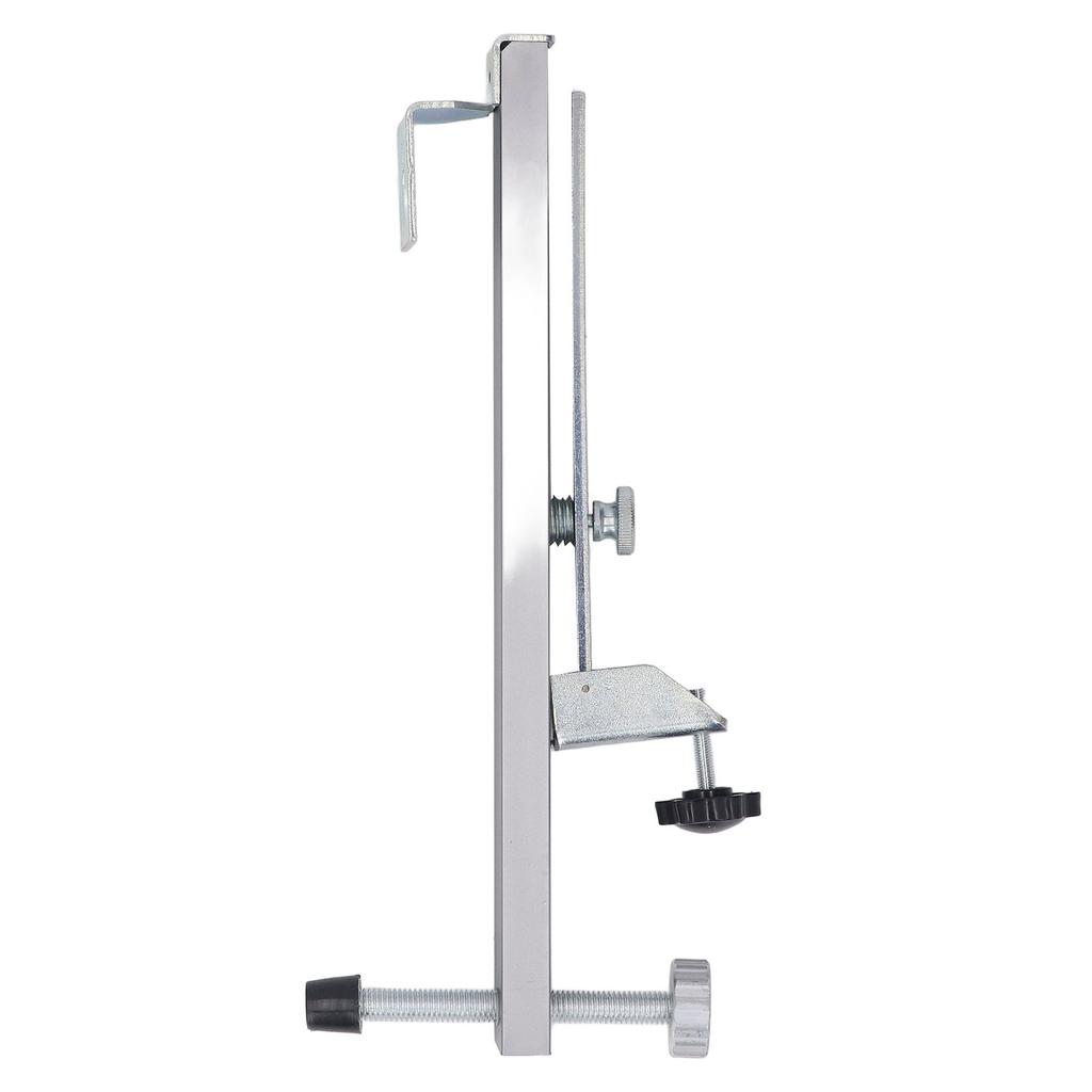 Level Tool Wall Mount Bracket Aluminum Alloy Adjustable Leveler Wall Holder with Bubble and 5/8in 11