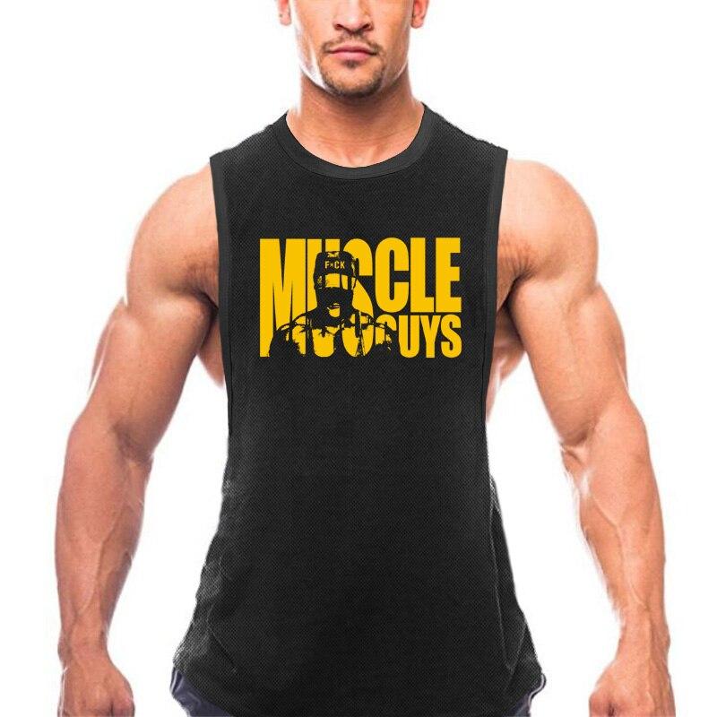Do The Work  Summer New Brand Men's O-neck Fashion Casual Summer Mesh Quick-drying Bodybuilding Fitnesss Workout Tank Top