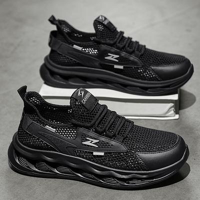 New Summer Sneakers Men Trendy Breathable Running Tennis Shoes Outdoor Sports Tenis Masculino Casual Walking Shoes