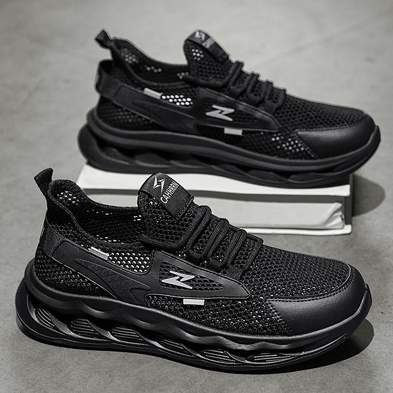 New Summer Sneakers Men Trendy Breathable Running Tennis Shoes Outdoor Sports Tenis Masculino Casual Walking Shoes