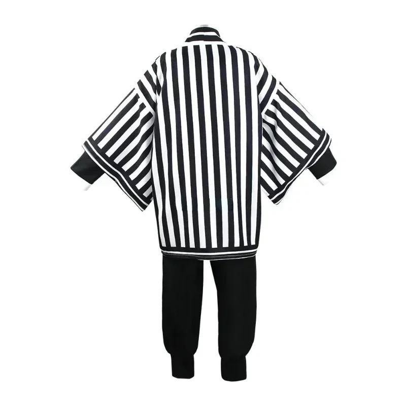 Anime Kimetsu No Yaiba Iguro Obanai Kimono Uniform Anime Pruik Cosplay Kostuum Halloween Feest