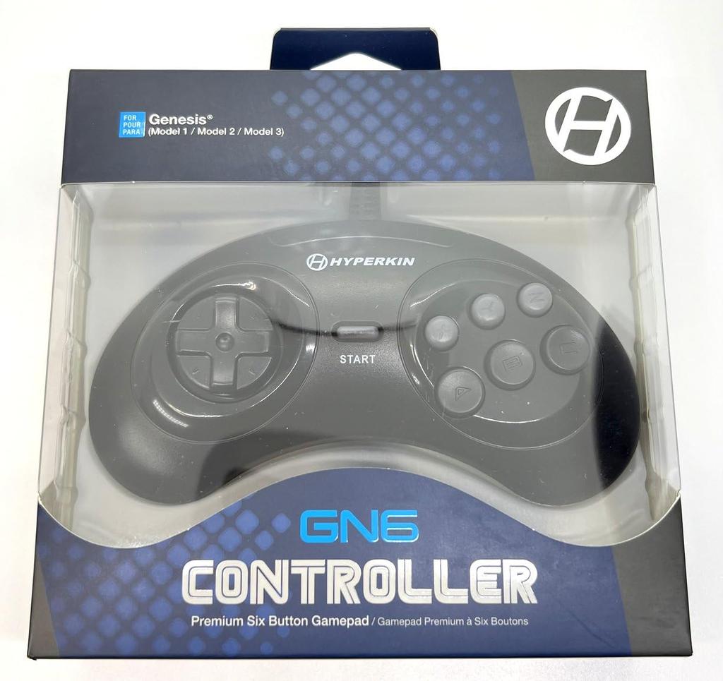 MD (Mega Drive) Controller (Black)