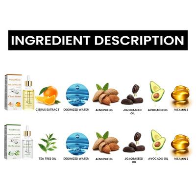 Yousheng 15ML Nail Strengthening Cuticle Oil Repair Damaged Nails Moisturize Cuticles Natural Ingredients Fast Results
