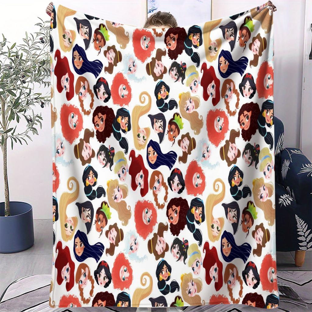 K-Pop Demon Hunters Blanket Hot Rumi Mira Zoey Fan Gifts Blanket Soft Fluffy Flannel Throw for Home Sofa Camping Travel Office