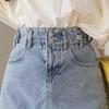 2026 Hot Summer Hong Kong Loose Gradient Casual Jean Skirt