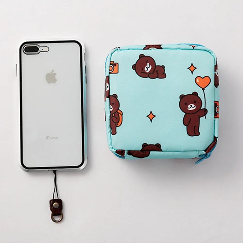 Women Girls Tampon Storage Bag Cosmetic Bag Organizer Bag Organizer Case Sanitary Pad Pouch Napkin Cosmetic Bags Tampon Holder