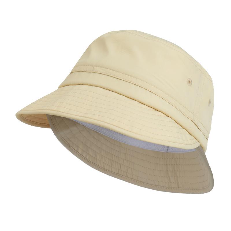 Bucket Hat Children's Fashion Versatile Light and Quick-drying Outdoor Spring Outing Basin Hat Breathable Sunscreen Men's and Women's Sun Hats