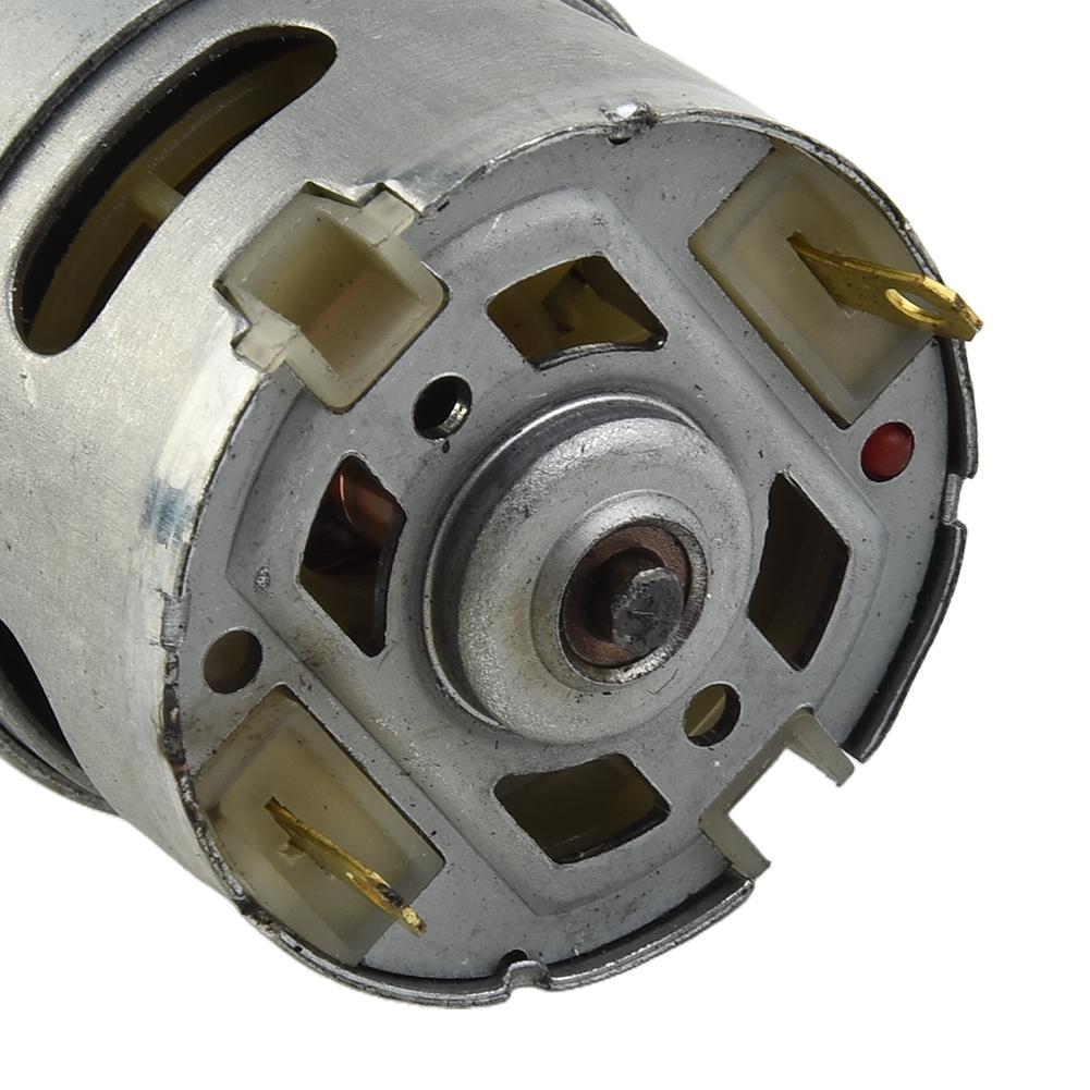 RS550 Motor Strong Magnetic 18V Carbon Brush Metal