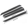 Car Accessories Fit for Honda Accord 10th Gen 2018-2022 Inner Side Door Panel Strip Cover Trim (Carbon Fiber Style) ABS 4 PCS