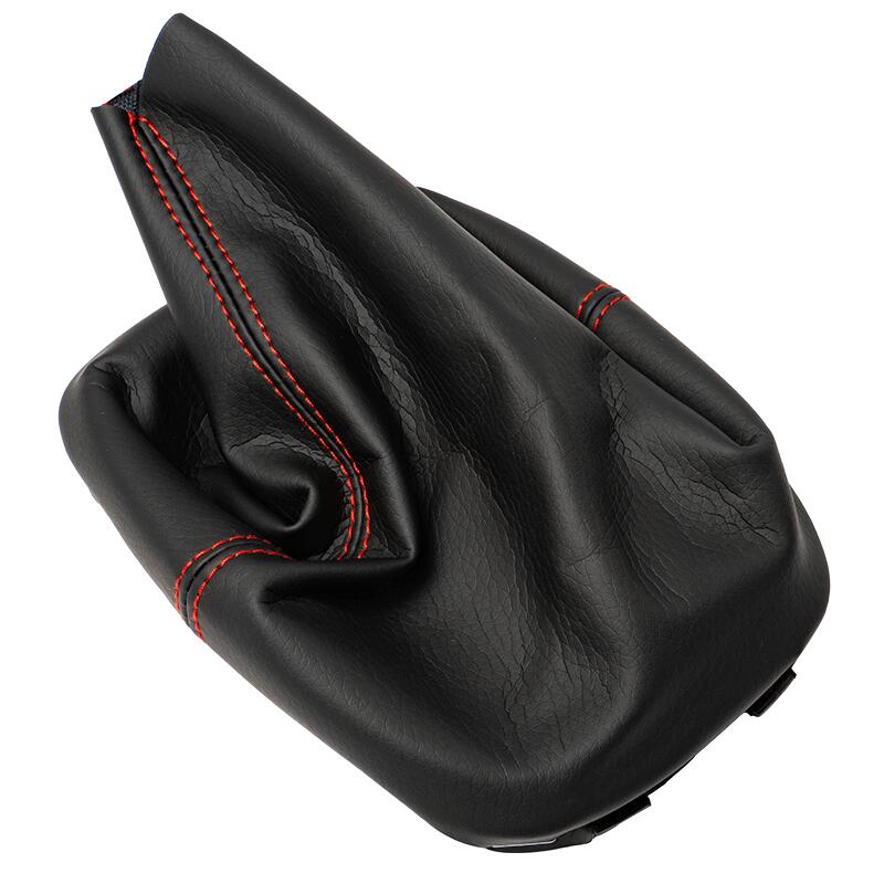 Manual Leather 5/6 Speed Gear Shift Knob Gaitor Boot Cover For Seat Alhambra 2000-2010 Car Styling Accessories Replacement Parts