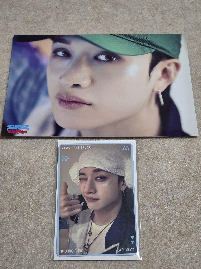 

[USED] Stray Kids Pop-Up Sauna Bangchan Bonus Card