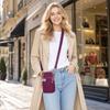Multiple Zipper Pocket Crossbody Bag, Portable Multi-Compartment Shoulder Sling Bag for Travel, Hiking, and Everyday Use
