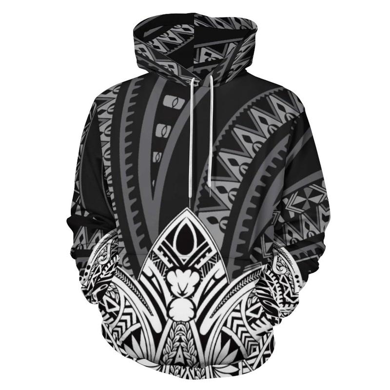 New 3D Polynesian Tattoo Lapu Sun Tribal Graphic Hoodies For Man Women Fashion Hoody Cool Pullovers Streetwear Clothing Harajuku