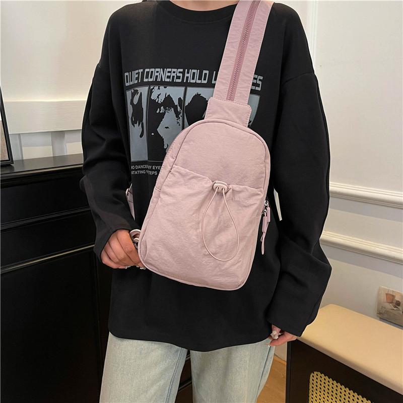 Summer New Multi-functional Fashion Casual Small Backpack Women's Travel Outdoor Backpack Versatile Cycling Breast Bag