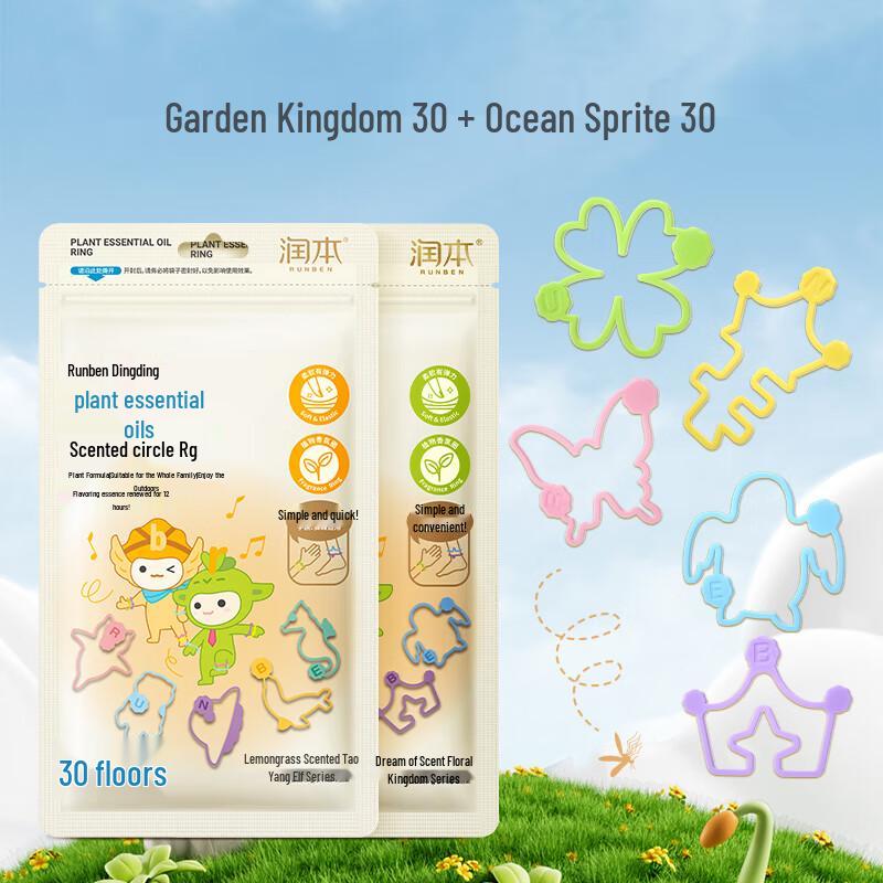 Runben Summer Outdoor Essential Oil Fragrance Bracelets