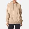 Women's Long Sleeve Oversized  Oversized Drop Shoulder Sleeves Women's Hooded Plush Sweatshirt