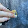 Chinese Style Dragon Shaped Opeen Rings for Women Couple Vintage Silver Color Adjustable Finger Ring Jewelry Gift