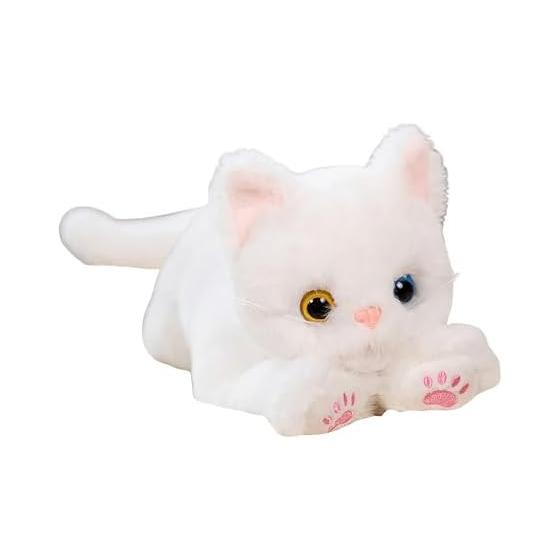 Мягкая игрушка кошка Кошка Милый Подарок Презент Игрушка Подушка для тела Пушистый Пушистый (белый)