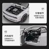 1:32 Hellcat Huili Acousto-Optic Simulation Alloy Sports Car Model Boy Toy
