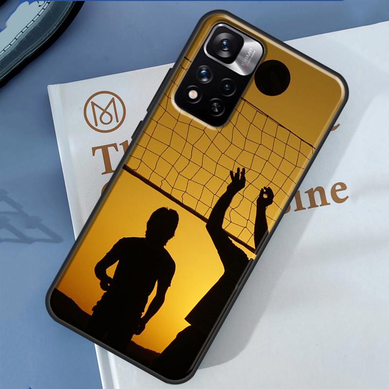 Volleyball Sport Case For Xiaomi Redmi 13C 10C 12C 14C Redmi Note 14 13 Pro 12 11 9 10 9S 10S 11S 12S Cover