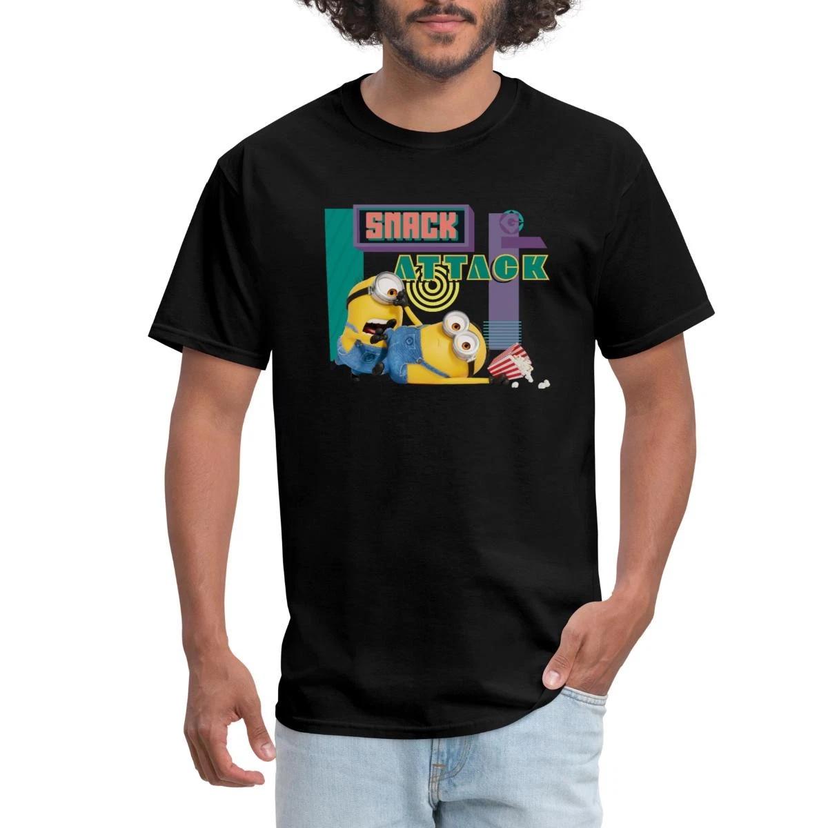 Minions Snack Attack Men s T-Shirt XXL