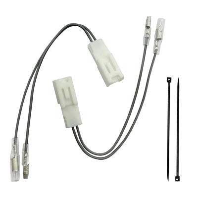 Car Speaker, Conversion Cable, External Speaker, Replacement Harness, Compatible with Toyota (2 Pieces)