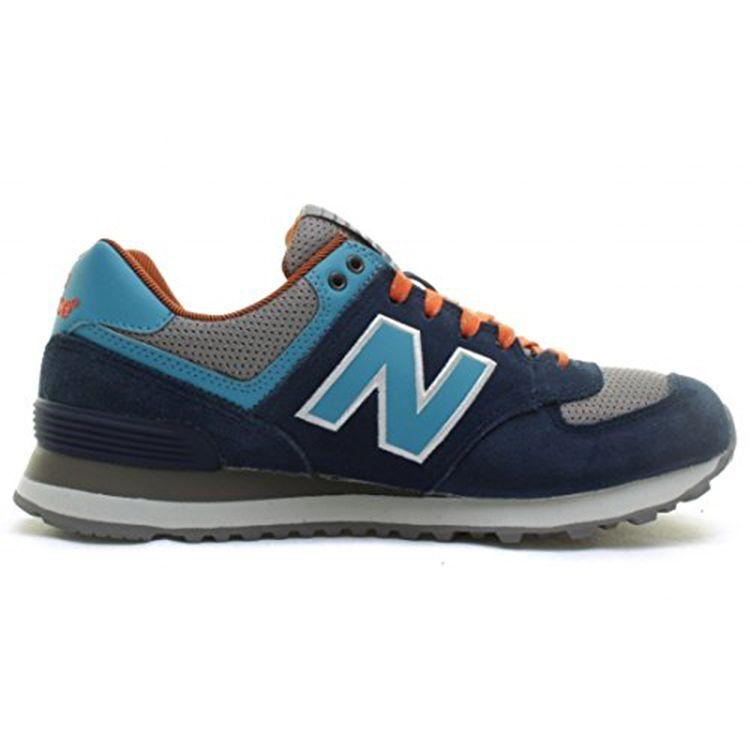 New Balance 574 Out East Unisex Sneakers Blue Cadet-Blue Orange ML574SON