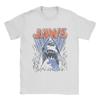 Vintage Jaws Comic Splash T-Shirt Men Round Collar 100% Cotton T Shirts Short Sleeve Tees Gift Idea Clothes