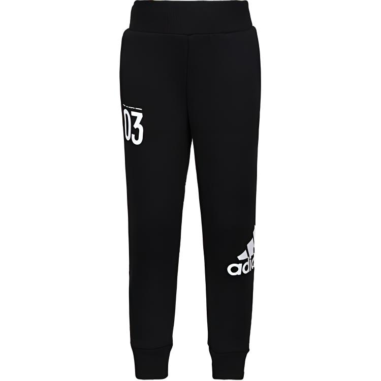 Kids  Adidas Knitted Sweatpants Black CX3501 110