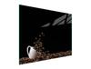 GLASSKÄRBRÄDA 52x40 KAFFE