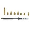 Heat Insert Nut Iron Tip M2-M8 Brass Hot Melt Insert Nut Insertion Insertion Kit for TS100 TS101 PTS200 PTS201 Soldering Iron