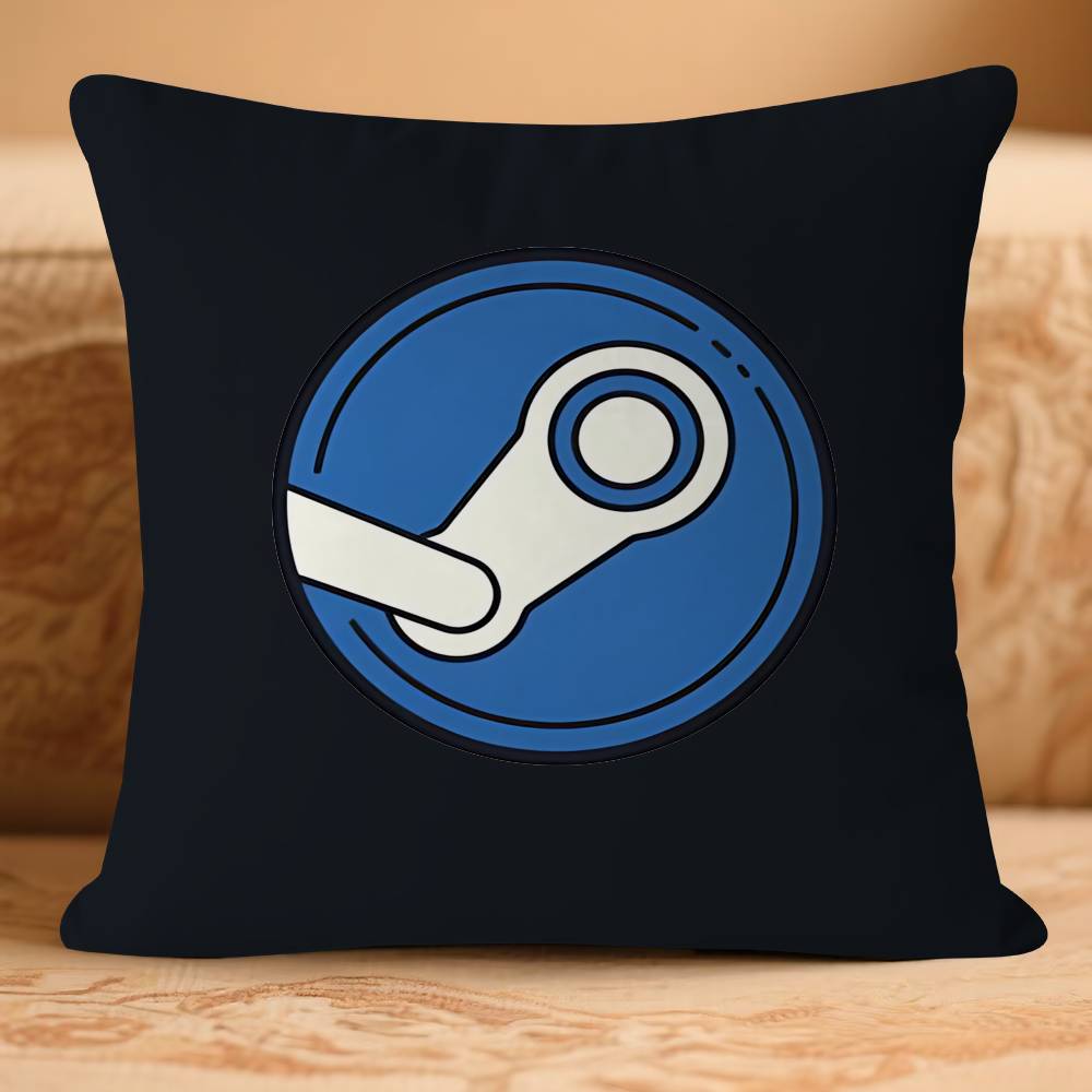 S-steam Logo Povlak na polštář Potah na polštář na pohovku Dekorace do domácnosti Dětský dárek
