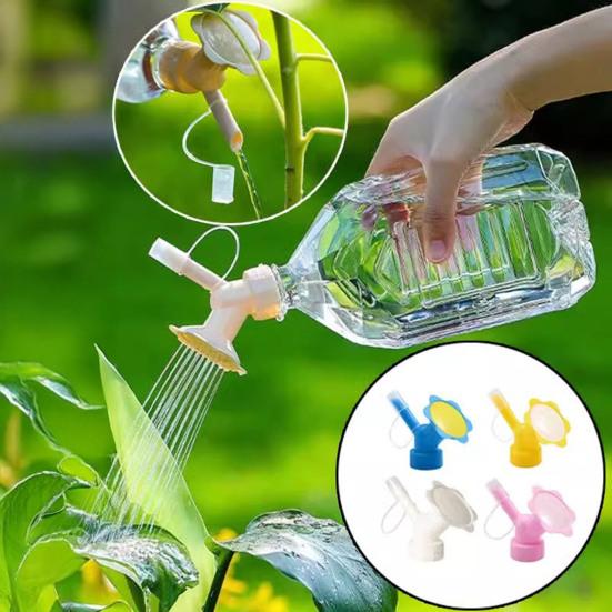 Bottle Cap Sprinkler Sunflower Sprinkler Head Watering Spout Nozzle Fits Most Plastic Bottles Watering Tool for Seedlings Bonsai Indoor Plants
